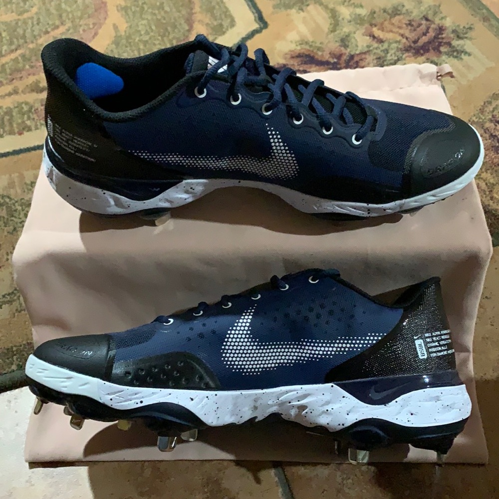 Nike Alpha Huarache Elite 3 Low Men Baseball Cleat - Picture 3 of 15